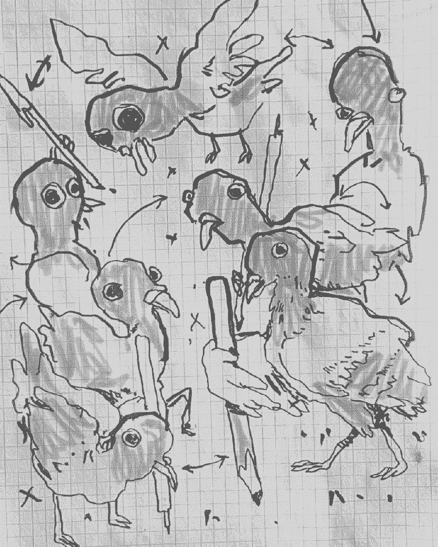 ilustracion con palomas